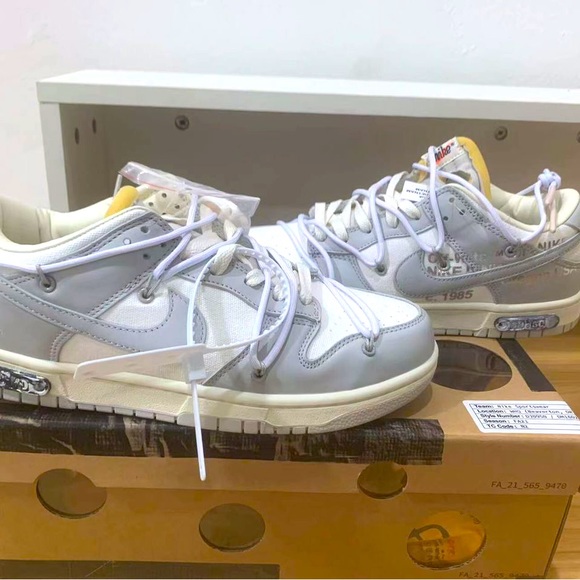 COPY - Nike Off White Dunk Lot 49 - Picture 1 of 5